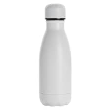 XD Collection Stainless Steel 260ml Water Bottle - White - One Size White | One Size