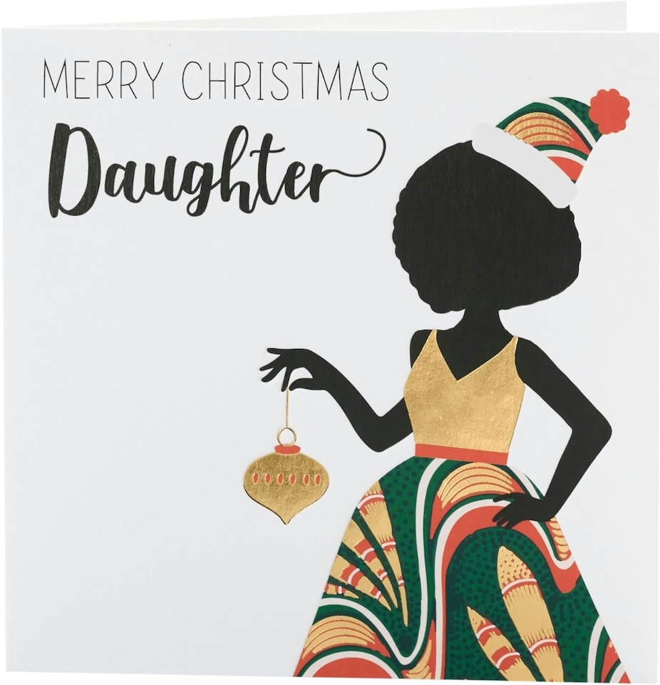 image 1 of Kindred x Afrotouch Daughter Christmas Card