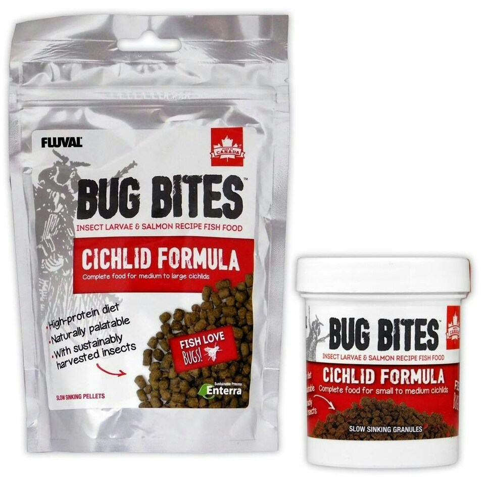 image 1 of Fluval Bug Bites Cichlid Clear