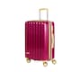 image 1 of Fergana 24 Inch Cabin Carry On Polycarbonate Hard Shell Suitcase Lightweight Spinner Luggage TSA Lock Purple
