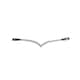 image 2 of Hy ProPresicce Signature Leather V Shape Horse Diamante Browband | Black | Black/Silver | X Full | 1