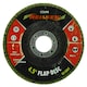 image 2 of 60 Grit Flap Discs Sanding Grinding Rust Removing For 4-1/2" Angle Grinders 20pc