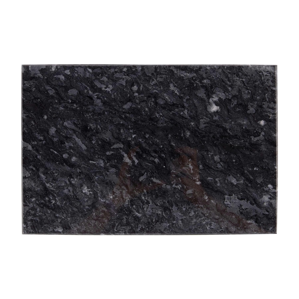 image 1 of Argon Tableware Marble Rectangle Chopping Board - 30cm x 20cm - Black Black