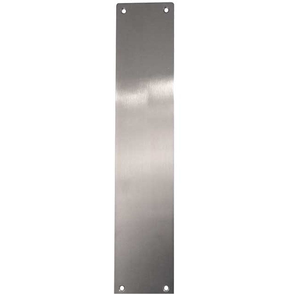 High-Quality Satin Stainless Steel Finger Plates 350x75mm for Durable Protection - Door Protector Plate