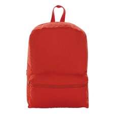 XD Collection Recycled Canvas Backpack - Luscious Red - One Size Red