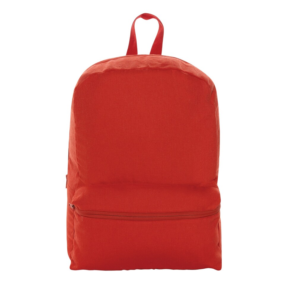image 1 of XD Collection Recycled Canvas Backpack - Luscious Red - One Size Red