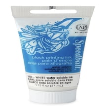 37cc (1.25oz.) Water-Soluble Block Ink White White