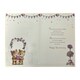 image 2 of Lovely Couple Teddy Holding Heart Design Anniversary Card
