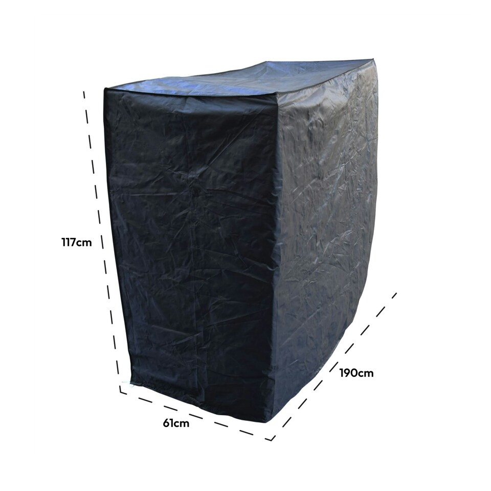 image 1 of KCT Medium BBQ Garden Furniture Cover Black | M