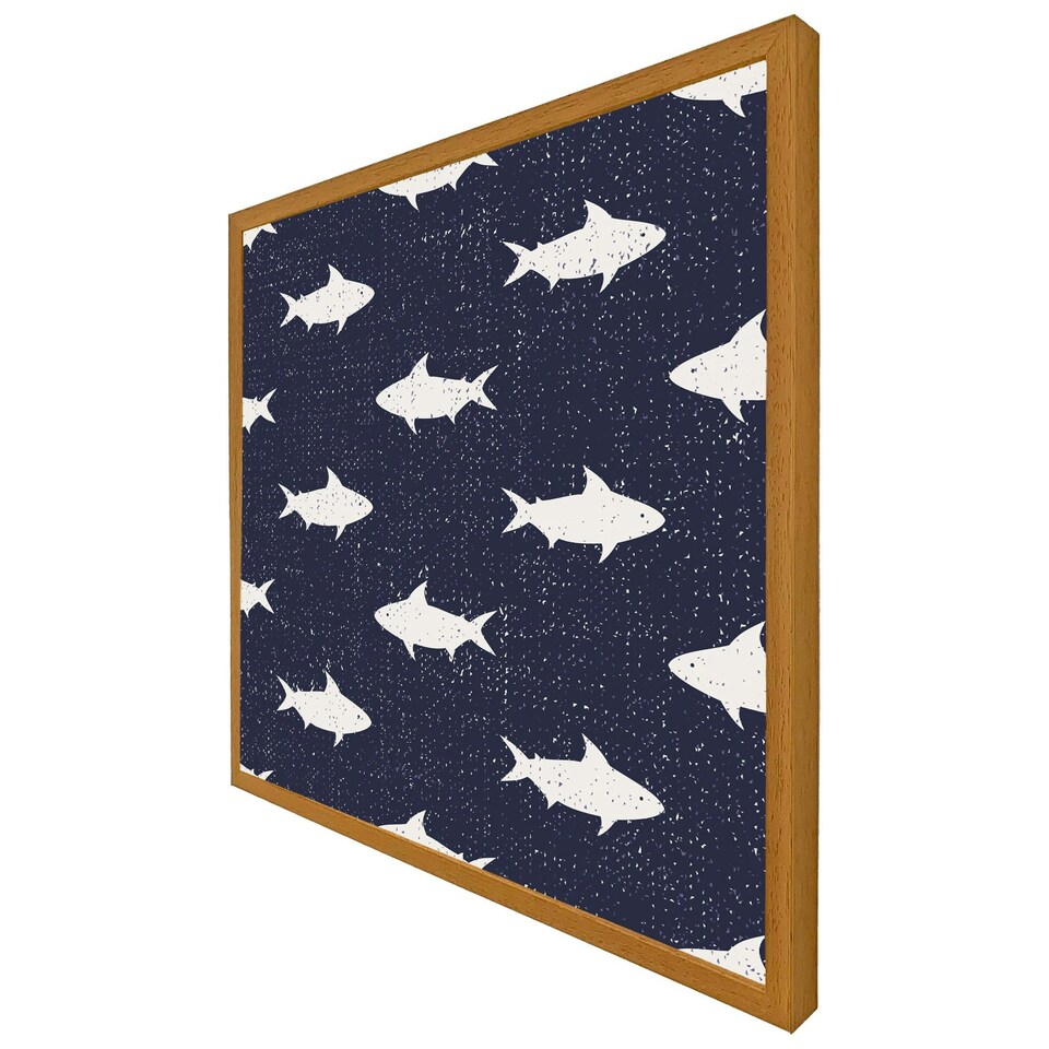 image 1 of Fish (Picutre Frame) White | XL