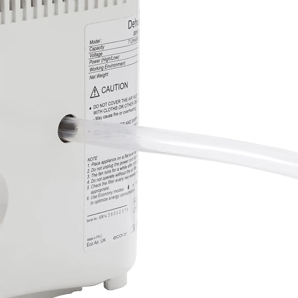 image 1 of EcoAir DD1 Simple MK3 7.5L Desiccant Dehumidifier - Sky Blue