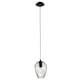 image 2 of EGLO Newtown Vintage Black Caged Steel Single Pendant, 16cm