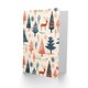image 2 of Winter Forest Trees Reindeer Snow Folk Blank For Him Or Her Art Xmas Festive Christmas Card