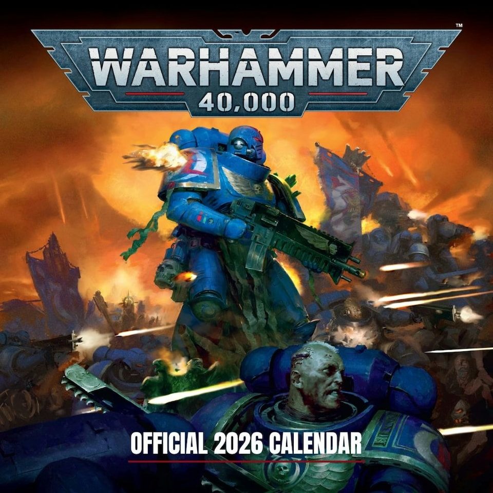 image 1 of WARHAMMER 2026 SQUARE CALENDAR