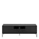 image 2 of Seaford 2 Door 1 Drawer TV Unit in Ash Black