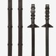 image 6 of LeMieux Soft Rubber Reins with Stoppers Black | Cob