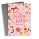 image 1 of Pretty Illustrated Card - Have A Holly Jolly Christmas