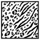 image 2 of Zebra & leopard print (Picture Frame) Brown | S