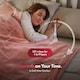 image 6 of VonHaus Heated Throw Blanket with Digital Control Pink
