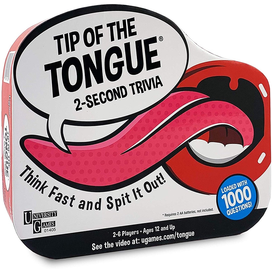University Games UK Ltd Tip of the Tongue 2 Second Trivia Game