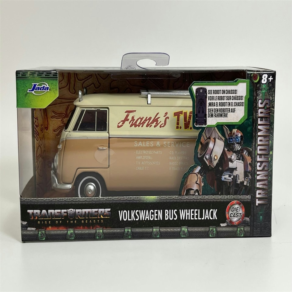 image 1 of Transformers Rise Of The Beasts Volkswagen Bus Wheeljack 1:32 Jada 253112011 34265