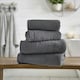 image 1 of Egyptian Cotton Spa Quality Absorbent Bathroom Towels - Soft & Premium Comfort - Hand, Bath, Sheet Grey | Charcoal | Hand towel