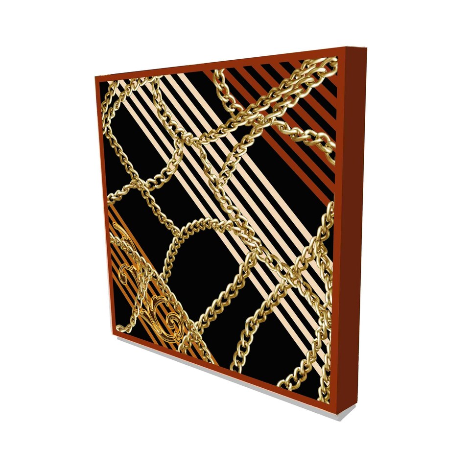 image 1 of Trendy Chains (Canvas Prints) 76cm x 76cm