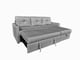image 7 of The Savona 3 Seater Storage Sofa in Grey or Silver | Silver | One Size
