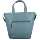 image 2 of Premium Soft Leather Cross Body Shoulder Twin Tote Style Handbag Green | Aqua