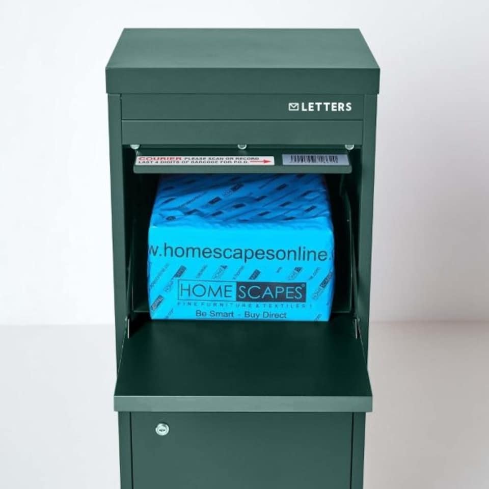 image 1 of SMART PARCEL BOX® Large Front & Rear Access Green Green