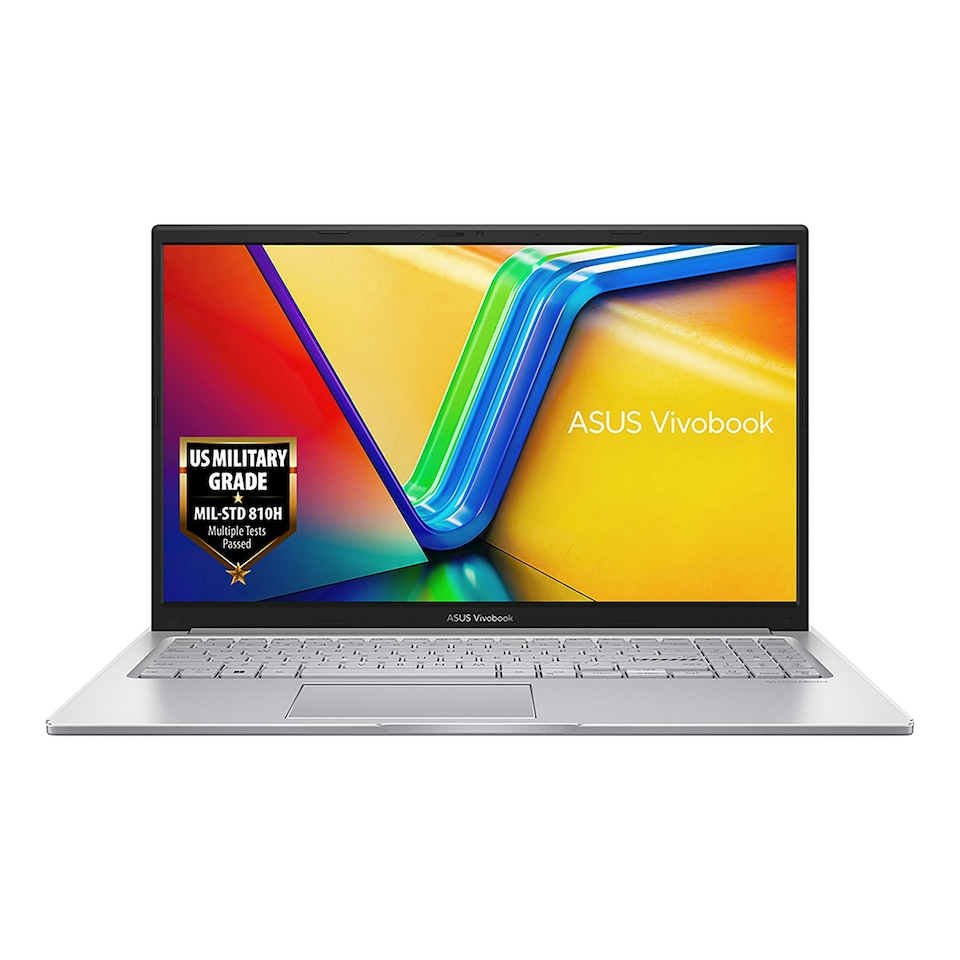 ASUS Vivobook 15 X1504VA-NJ1618W Intel Core i5-1334U Laptop 15.6" Full HD 8GB RAM 512GB SSD Windows 11 Home - Silver - X1504VA-NJ1618W