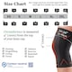 image 2 of aZengear Knee Support Brace (Pair) - Compression Knee Sleeve for Joint Pain, Ligament Injury, Meniscus Tear, Arthritis (XL)