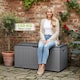 image 5 of COSTWAY 300 L Patio Deck Box Large HDPE Storage Container with Lockable Lid
