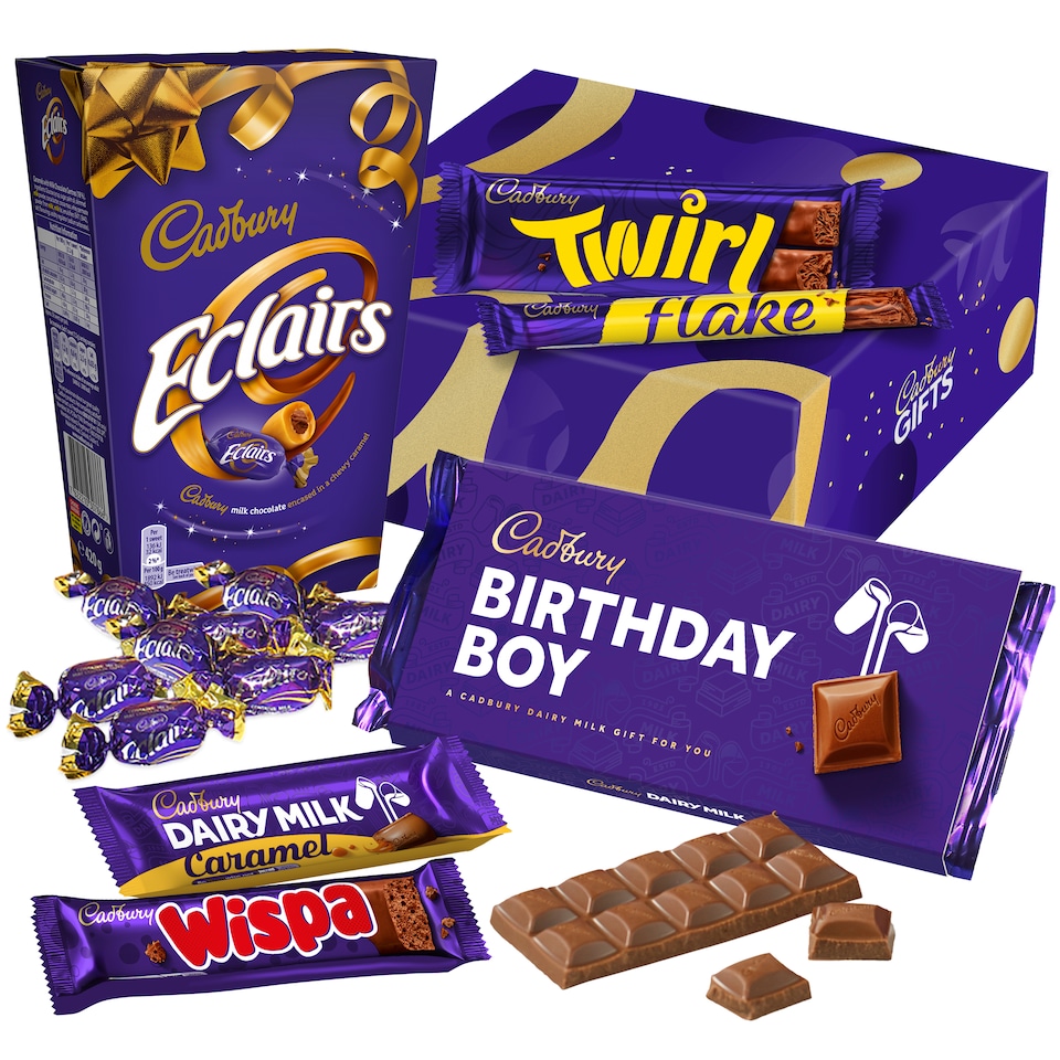 image 1 of Cadbury "Birthday Boy" Chocolate Gift Box