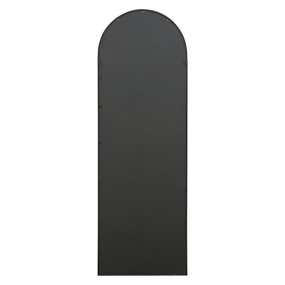 image 1 of Charles Bentley Bern Arch Mirror in Black Weather Resistant