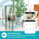 image 6 of NEDIS Smart Wi-Fi Indoor  Pan & Tilt Camera, Full HD Motion Detection, Night Vision, Human Detection & Custom Zones, 2-Way Audio, MicroSD or Cloud Storage, Privacy Mode - Black