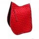 image 4 of Rhinegold Velvet Hexagon GP Saddle Pad Grey | Colour: Lavagrey
Size: Pony