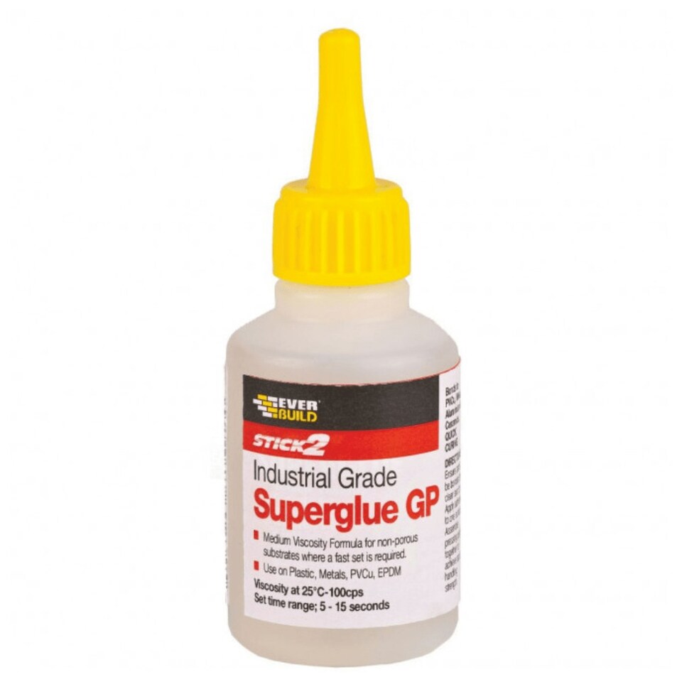 image 1 of Everbuild Indust Superglue Gp 50Grm