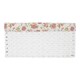 image 3 of Small Paper Rope Rectangular Storage Basket with Garden Rose Cotton Lining | Multi | Garden Rose | S