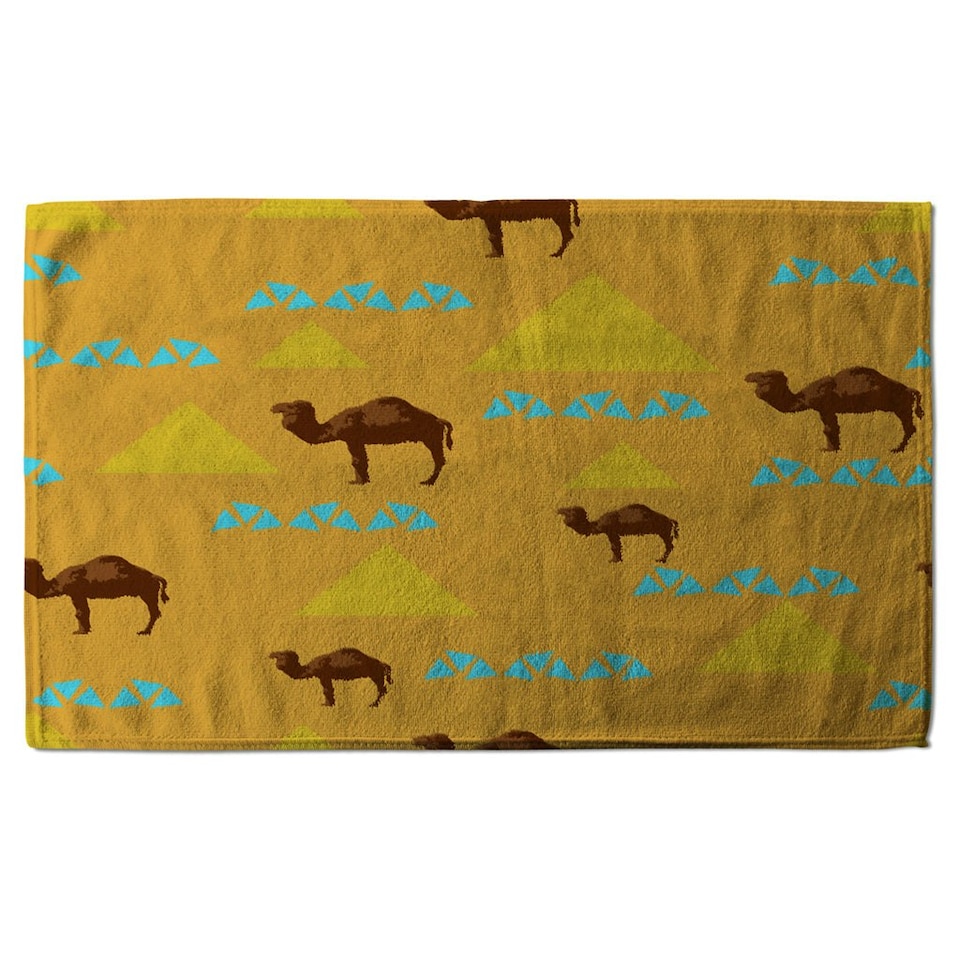 image 1 of Seamless pattern with camels (Kitchen Towel)