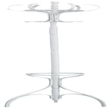 Kennedy 184cm White Finish Floor Standing Coat Stand | White | One Size