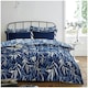 image 1 of VELVETIO Monton Complete Duvet Cover Set with Fitted Sheet Breathable Bedding Quilt Blue | Double