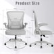 image 8 of Rattantree Ergonomic Office Chair with Flip Up Armrests & Lumbar Support