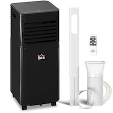 HOMCOM 8000 BTU Portable Air Conditioner 4 Modes LED Display Timer Home Office