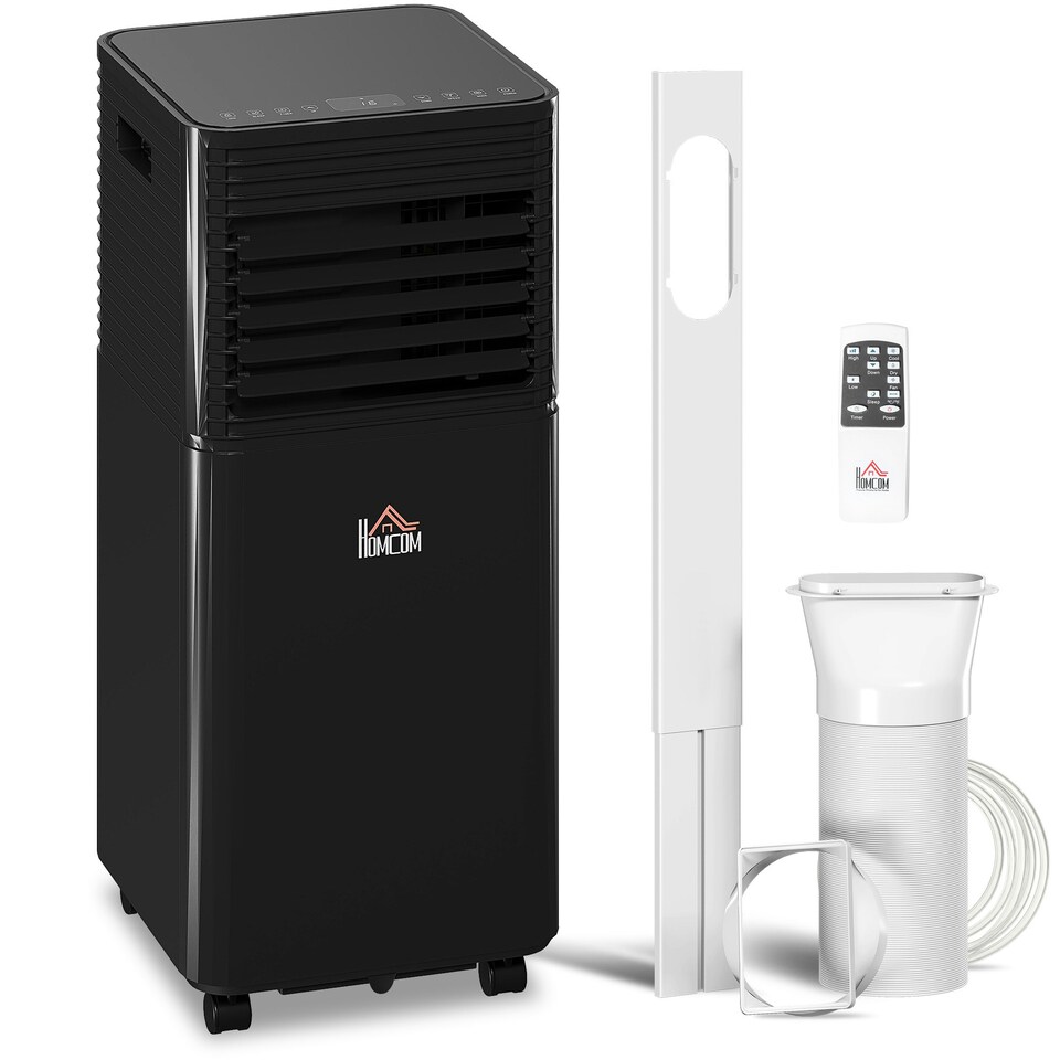 image 1 of HOMCOM 8000 BTU Portable Air Conditioner 4 Modes LED Display Timer Home Office