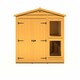 image 1 of Sun Hut 6 x 6 Feet Potting Shed - L182 x W200.9 x H214.6 cm Brown