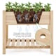 image 6 of Yaheetech 75 cm H Wooden Raised Garden Bed-Wood