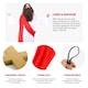 image 2 of Jesus Costume With Wig, Beard & Cross Multi | M