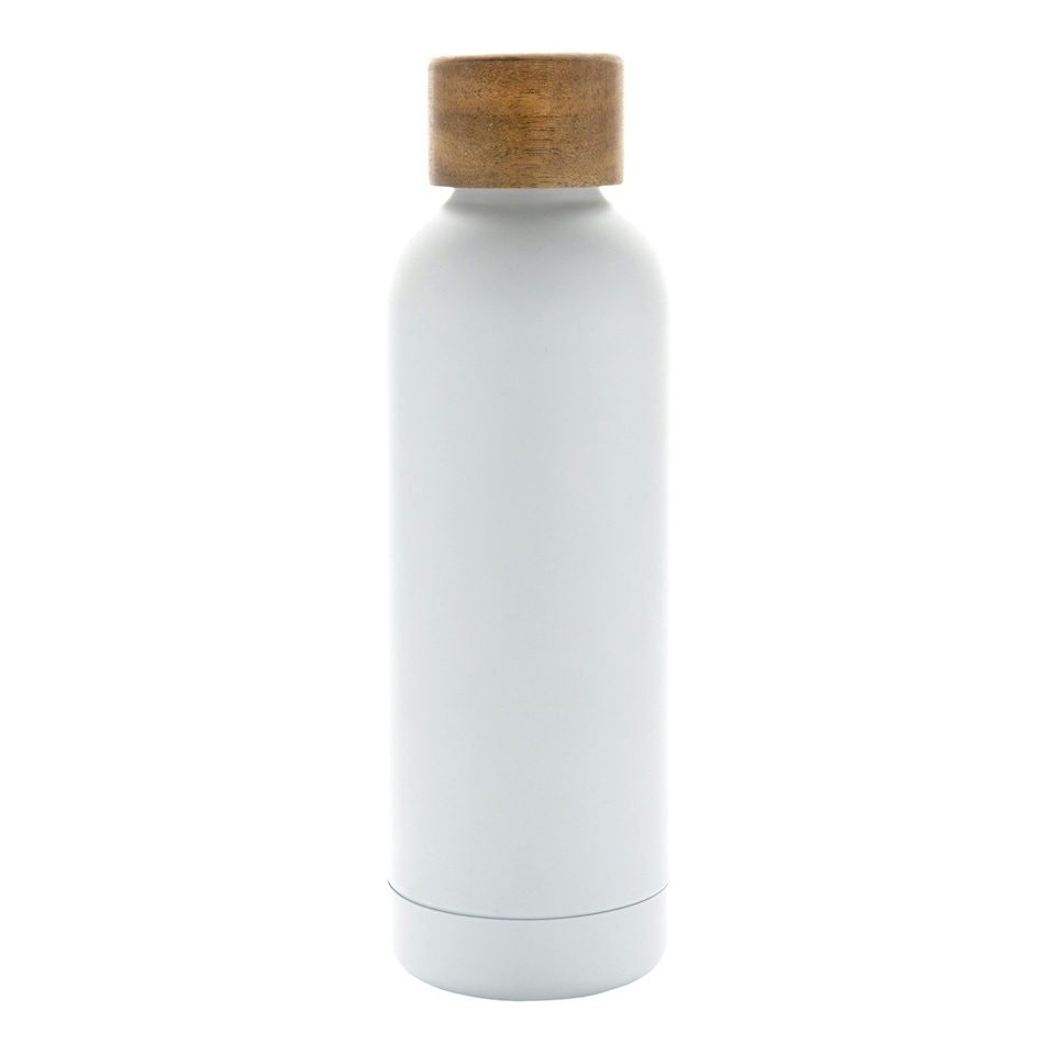 image 1 of XD Collection Recycled Stainless Steel 500ml Bottle - White - One Size White | One Size