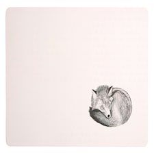 Interiors By Premier Set Of Two Mini Forest Placemats And Coasters, Woodland-Themed Dining Set, Heat Resistant Tableware
